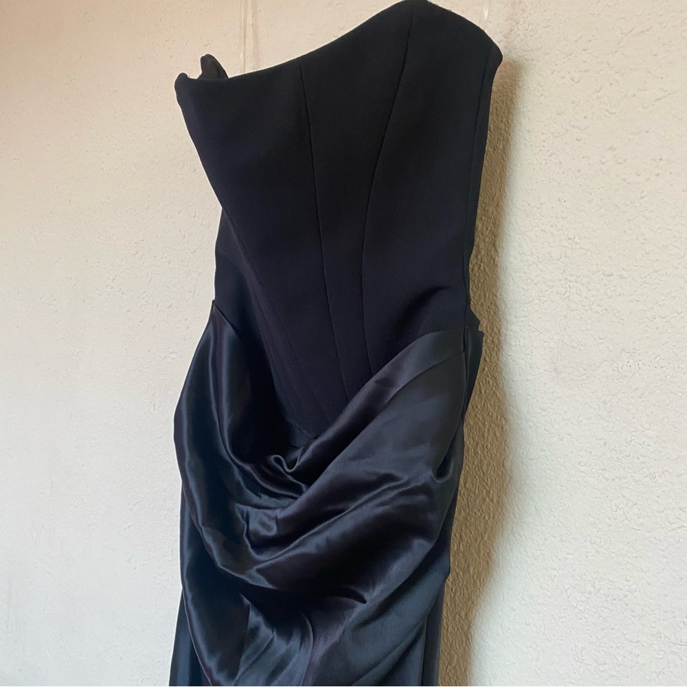 House of CB ‘Persephone’ Black Strapless Corset Maxi Dress NWOT size S - Picture 7 of 17
